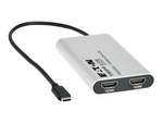 Tripp Lite Series USB-C Adapter, Dual Display